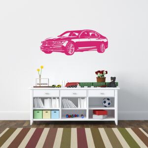 GLIX BMW G11 - autocolant de perete Roz 120 x 45 cm