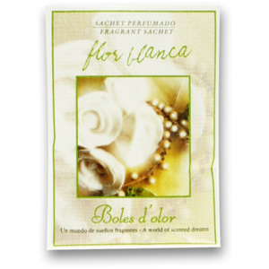 Săculeț parfumat cu aromă florală Boles d' olor, Blanca