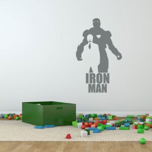 GLIX Avengers Iron Man - autocolant de perete Gri 35x20 cm