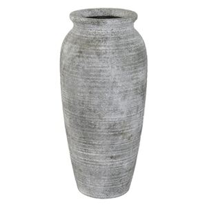 Vaza Antique Grey din fibra de sticla 36x82 cm