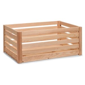 Cutie pentru depozitare din lemn, Pine Natural, L60xl40xH24 cm