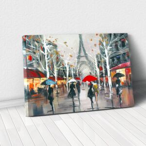 Tablou Canvas - Plimbare in Paris