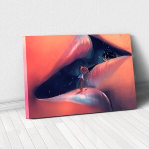 Tablou Canvas - Creative kiss