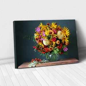 Tablou Canvas - Paleta de flori
