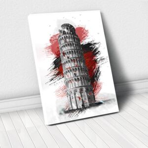 Tablou Canvas - Turnul din pisa