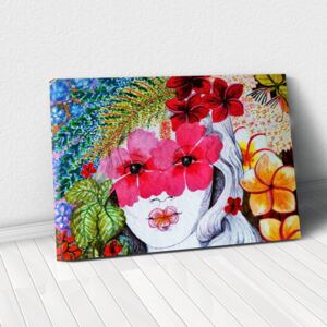 Tablou Canvas - Portret floral