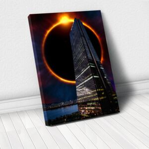 Tablou Canvas - Skyline eclipse