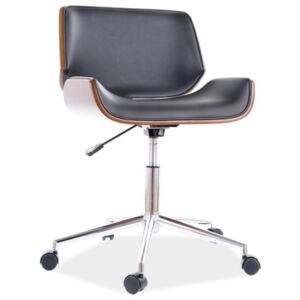 Kancelářská židle NOTOS, 54x76x43, černá