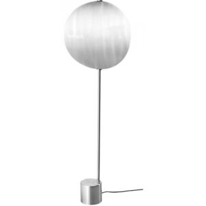 Lampadar argintiu din otel cu LED 103 cm Callas Floor Low Bolia