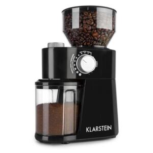 Klarstein Florenz, măcinător de cafea, 200 W, disc din oțel inoxidabil, negru