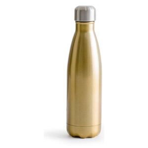 Sticlă termică din inox Sagaform Hot&Cold, 500 ml, auriu
