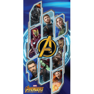 Prosop de corp Avengers Infinity war, 70 x 140 cm
