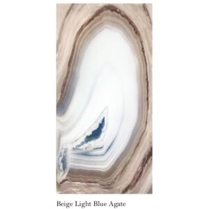 Panou Rasina Epoxidica Alex Turco Agate-Beige Light Blue Agate