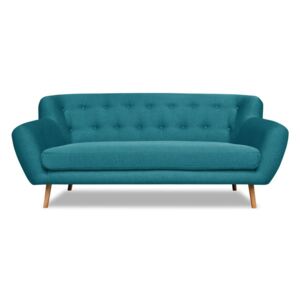 Canapea cu 3 locuri Cosmopolitan design London, turcoaz