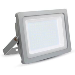 Proiector LED, 100 W, temperatura alb rece, 8500 lm, gri