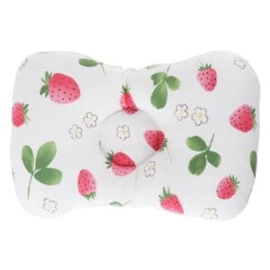 Perna bebelusi Comfy Bambinice Strawberry, 32 x 21 x 4 cm, Alb/Roz