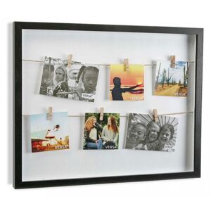 Rama foto neagra din MDF 42,8x52,5 cm Gina Black Versa Home