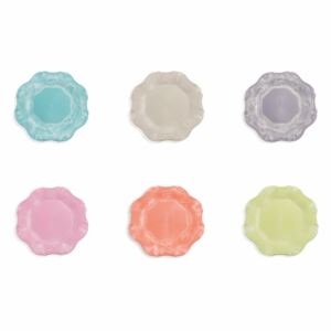 Set 6 farfurii din plastic Villa d'Este Duchess,⌀ 34,5 cm, multicolor