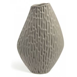Vaza maro deschis din ceramica 37 cm Lizzy La Forma