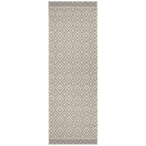 Covor Modern & Geometric Outdoor, Taupe/Gri 70x200