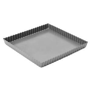 Formă pătrată cu suprafață antiaderentă Dexam Quiche, 23 x 23 cm