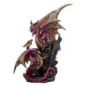 Statueta dragoni Gardianul Etern 29 cm