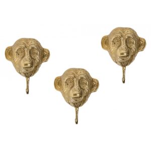 Set 3 cuiere aurii din metal Apes Invicta Interior