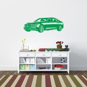 GLIX BMW G11 - autocolant de perete Verde deschis 120 x 45 cm