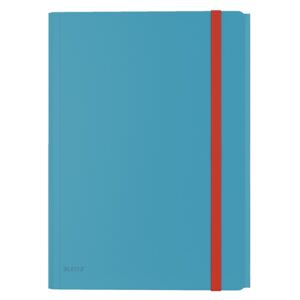 Dosar de birou cu 3 compartimente Leitz Cosy, A4, albastru