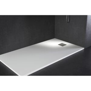 Cadita dus Compozit Ultraslim Forma Bianco 80x120 cm