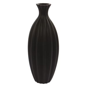 Vaza decorativa neagra - 39cm
