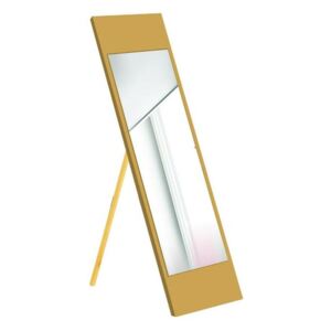 Oglindă cu suport Oyo Concept, 35x140 cm, galben-muștar