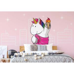 Fototapet - Unicorn Pink Papírová tapeta - 368x280 cm