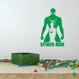 GLIX Avengers Spider Man - autocolant de perete Verde 30x20 cm