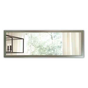 Oglindă de perete Oyo Concept, 105x40 cm, argintiu