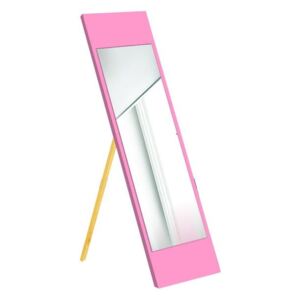 Oglindă cu suport Oyo Concept, 35x140 cm, roz