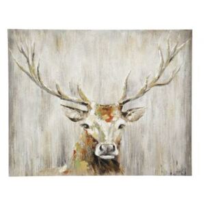 Tablou Deer Head, Panza, Multicolor, 2.8x99.5x80 cm