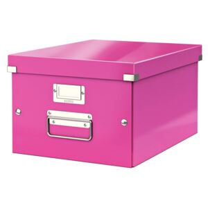 Cutie depozitare Leitz Universal, lungime 37 cm, roz