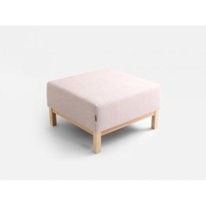Taburet roz 70x70cm Ambient Wood Custom Form