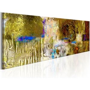 Tablou pe pânză - Solar Treasure 150x50 cm
