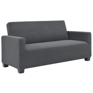 [neu.haus]® Husa protectie canapea 2 locuri,120-190 cm , poliester/strech, 200g/m², 30° gri inchis