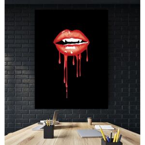 Tablou canvas Painted Lips 90x60 cm