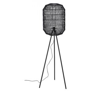 Lampadar negru din fier si hartie 160 cm Lukwati Bloomingville