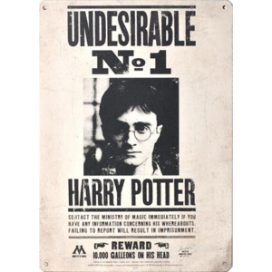 Harry Potter - Undesirable No 1 Placă metalică, (15 x 21 cm)