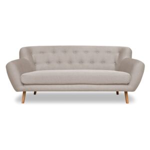 Canapea cu 3 locuri Cosmopolitan design London, bej-gri