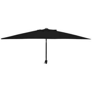 Umbrela rectangulara Alexa 2m x 3m, negru