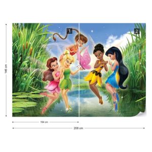 Fototapet - Disney Fairies Vliesová tapeta - 208x146 cm