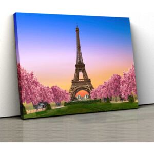Tablou Canvas - Paris, te ador ! 1 - 30x50cm (80,00 Lei)
