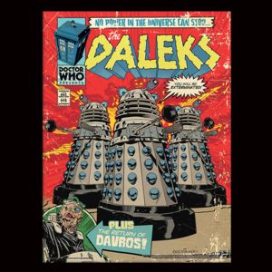 Doctor Who - The Daleks Comic Afiș înrămat
