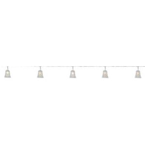 Ghirlandă luminoasă Markslöjd Bell, 10 becuri, lungime 210 cm, transparent